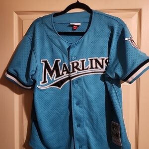 Mitchell & Ness Teal Cooperstown Collection Jersey